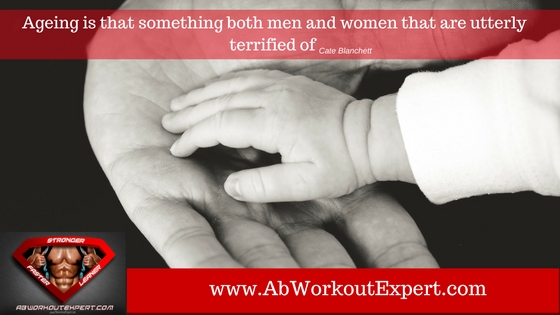 A babies hand on an adult hand. Slowing of ageing is one of the health benefits of physical activity