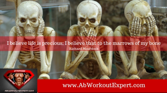Strong bones is a health related benefit of physical activity. Three skeletons, hear no evil, speak no evil, see no evil.